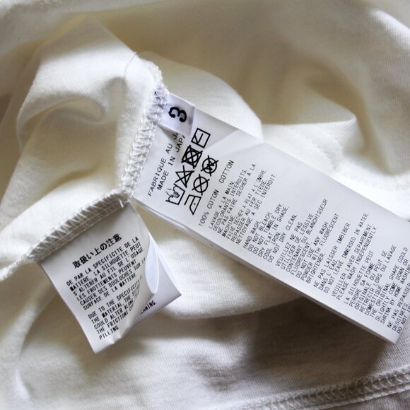 BNWT SS25 YOHJI YAMAMOTO POUR HOMME PRINT LS TSHIRT 3 - Picture 9 of 11